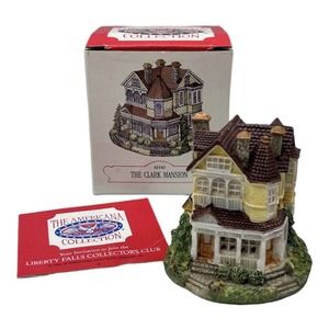 Liberty Falls Americana Collection AH40 The Clark Mansion Town Village 1994‎